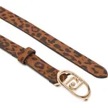 Liu Jo Dámský pásek Hips Bet 2 Cm AF5326 P0086 Hnědá S