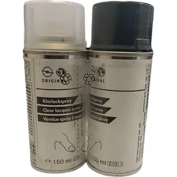 Autolak Autolak Opel 190 silbergrau met. 150 ml + bezbarvý lak 150 ml