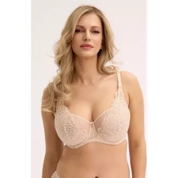 Podprsenka JESSIA 1229 BÉŽOVÁ MĚKKÁ BALKONETOVÁ PODPRSENKA béžová 90B
