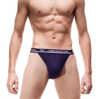 Slipy Pánské slipy Cornette Tanga High Emotion Žlutá XL