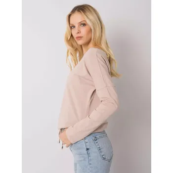 Dámská halenka Halenka-RV-BZ-5122.15P-světle béžová XL