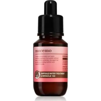 Žehlička na vlasy moremo Water Treatment Miracle 100 intenzivní regenerační péče na vlasy a vlasovou pokožku 30 ml