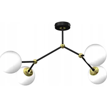 Stropní svítidlo bílé koule 4xE14 Joy Black