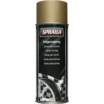 Barva ve spreji SPRAILA LAK BARVA NA DISKY VE SPREJI ZLATÁ 400ML