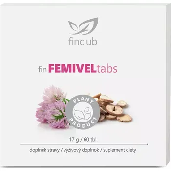 Přírodní produkt fin Femiveltabs NEW - 60 tablet (Pro ženy po čtyřicítce - inovovaný)