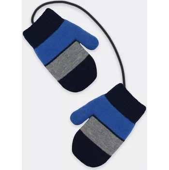 Rukavice Chlapecké pletené rukavice RZ052 - 12 cm / tmavě modrá