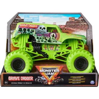 auto na autodráhu Monster Jam Grave Digger 1:24