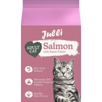 Krmivo pro kočku JULLI Cat Grain Free Adult rich in fresh Salmon & Potato 2kg