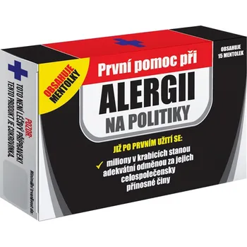 Cukrovinka Vtipné mentolky Alergie na politiky