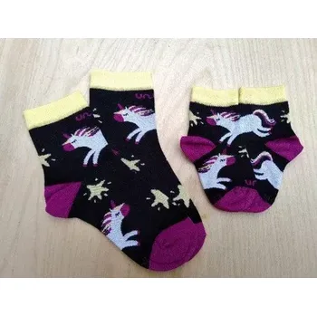 Dámské oblečení Dívčí bambusové ponožky Elke - 19-22 / černá