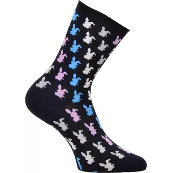 Dámské ponožky Dámské ponožky Bunnies - 39-42 / tmavě modrá