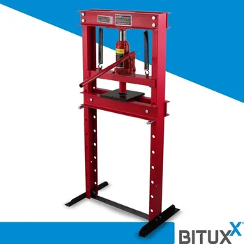 Sada nářadí Hydraulický dílenský lis 12 tun červený snadná montáž M19525