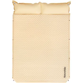 Karimatka Naturehike dvojitá karimatka D01 2,4 kg - krémová (samonafukovací s nafukovacími polštáři)