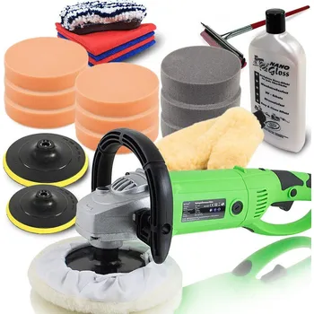 leštička Leštička na auto s vyměnitelnými nástavci 1500W sada příslušenství M11182