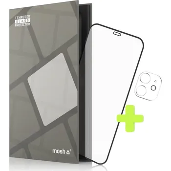 Ochranné sklo Tempered Glass Protector rámečkové pro iPhone 12 mini + sklo na kameru (Case Friendly)
