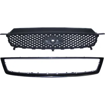 Lišta karosérie Starline Mřížka, tmavě šedá s černým rámečkem 20.47.232