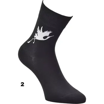 Dámské punčochy Dámské ponožky Lea - 39-42 / černá (02)