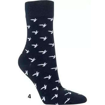 Dámské ponožky Dámské ponožky Námořnické - 35-38 / tmavě modrá / 4