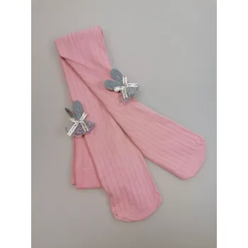 Dámské punčochy Dívčí bambusové punčocháče Trixy - 134-140 / pudrově růžová