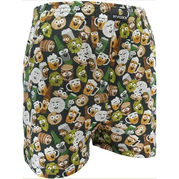 Boxerky Pánské trenýrky Pivo Funny - M / multi