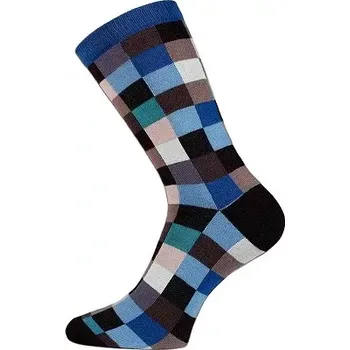 Dámské punčochy Dospělé ponožky Kostka - 37-38 / modrá
