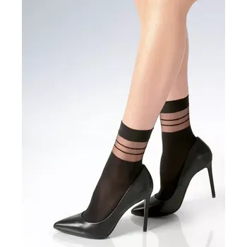 Dámské punčochy Dámské tenké ponožky Let 40 DEN - Uni / tmavě hnědá