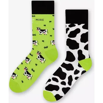 Pánské ponožky Pánské nestejné ponožky Milk - 43-46 / zelená