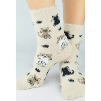 Dámské ponožky Dámské ponožky SB106 - 36-41 / béžová