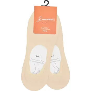 Dámské punčochy Dospělé ťapky 98001- 2 páry - 35-38 / béžová