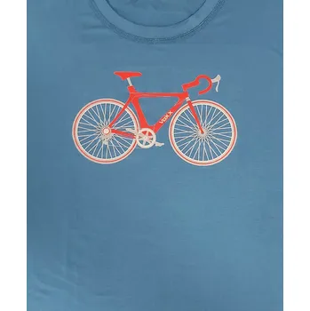 Pánské bambusové triko Fuzzy - M / petrolejová