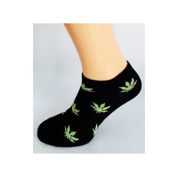 Pánské ponožky Pánské ponožky Mary Jane - 39-42 / černá/zelená