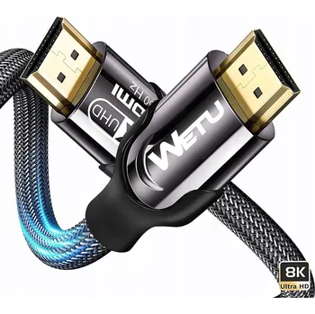 Video kabel Kabel HDMI 2.1 WETU Premium 8K 4K 120Hz Ultra High Speed 48Gb 7m HQ