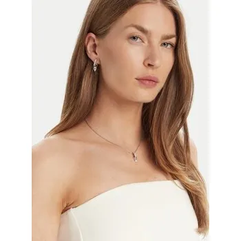 Souprava šperků Swarovski Set náušnice a náhrdelník 5723197 Stříbrná OS