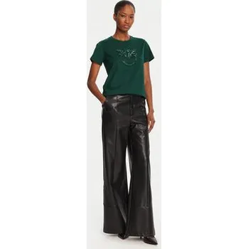 Pánské tričko PINKO T-Shirt Quentin 100535 A2RN Zelená Regular Fit L