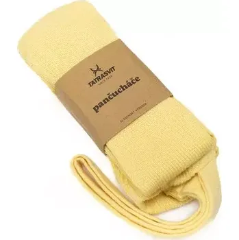 Dámské oblečení Kojenecké 100% bavlněné punčocháče Ducika - 50 / žlutá