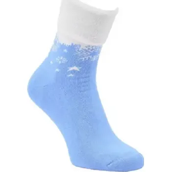 Dámské ponožky Dámské froté ponožky Snow - 39-42 / světle modrá