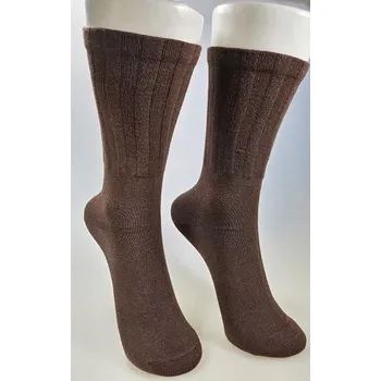 Dámské ponožky Dámské ponožky Tereza - 35-38 / hnědá
