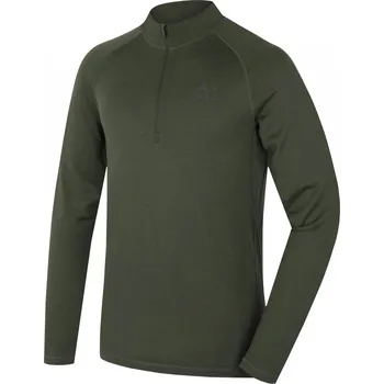 Husky Merino termoprádlo triko Merow zip M XXXL, green