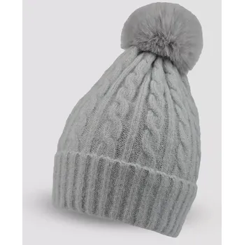 Pokrývka hlavy Dámská pletená čepice CZ005 - 56-58 / světle šedá