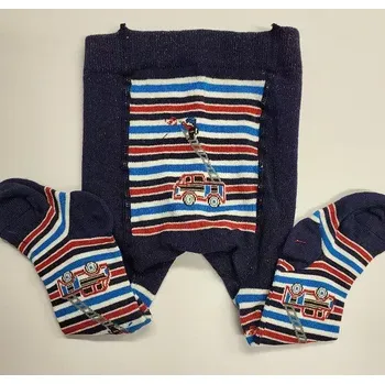 Dámské punčochy Kojenecké punčochy Hasiči S - 56-62 / tmavě modrá