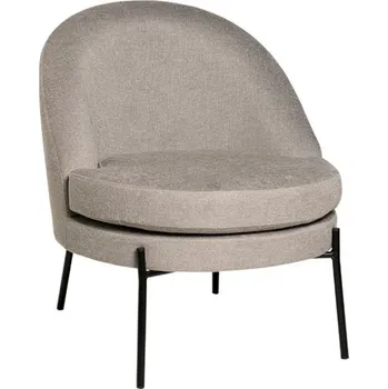 Křeslo Šedé čalouněné křeslo Somcasa Evora