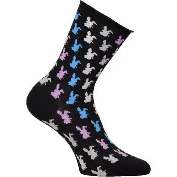 Dámské ponožky Dámské ponožky Bunnies - 35-38 / černá