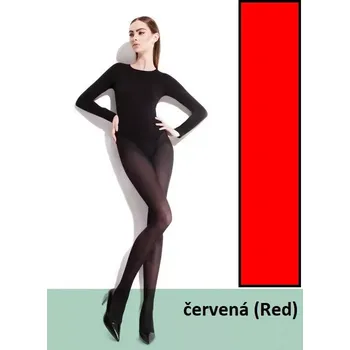 Dámské punčochy Dámské punčocháče Paula 40 DEN - 1 (XS) / červená