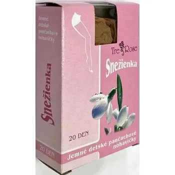Dámské punčochy Dívčí punčocháče Snežienka 20 DEN - 146-152 / tělová bledá (light natural)