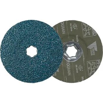 Brusný kotouč Fíbrový brusný kotouč cc-fs 125 mm steel victograin k 60+ pferd