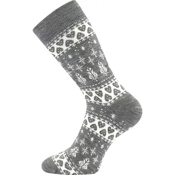 Dámská móda Dámské ponožky Zimona - 35-38 / světle šedá