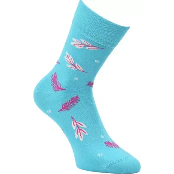 Dámské ponožky Dámské bambusové ponožky Helen - 39-42 / tyrkysová