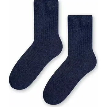 Dámské ponožky Dámské vlněné ponožky Beka - 35-37 / tmavě modrá