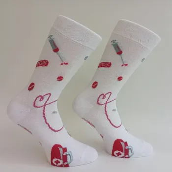 Dámské punčochy Dámské ponožky Praktik - 37-41 / bílá