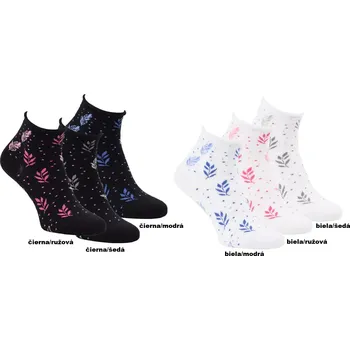 Dámské ponožky Dámské ponožky Alicia - 35-38 / černá/modrá